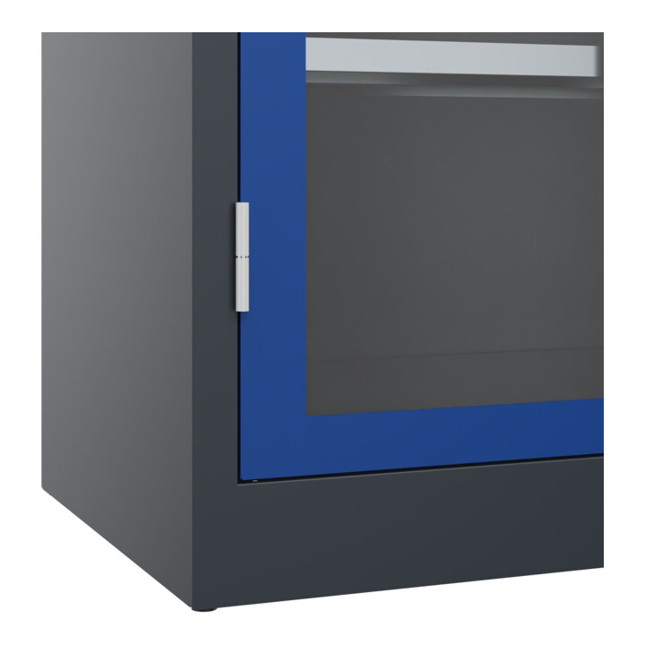 C+P Armoire à charges lourdes Acurado Pro 1950 x 1200 x 500 mm 7016/5010