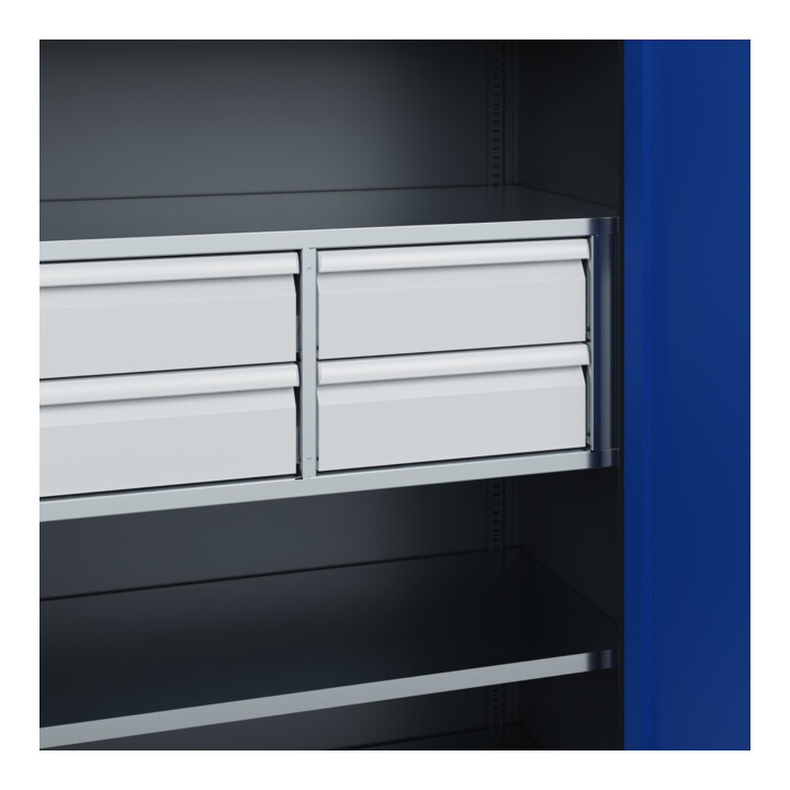 C+P Armoire à charges lourdes Acurado Pro 1950 x 1200 x 500 mm 7016/5010