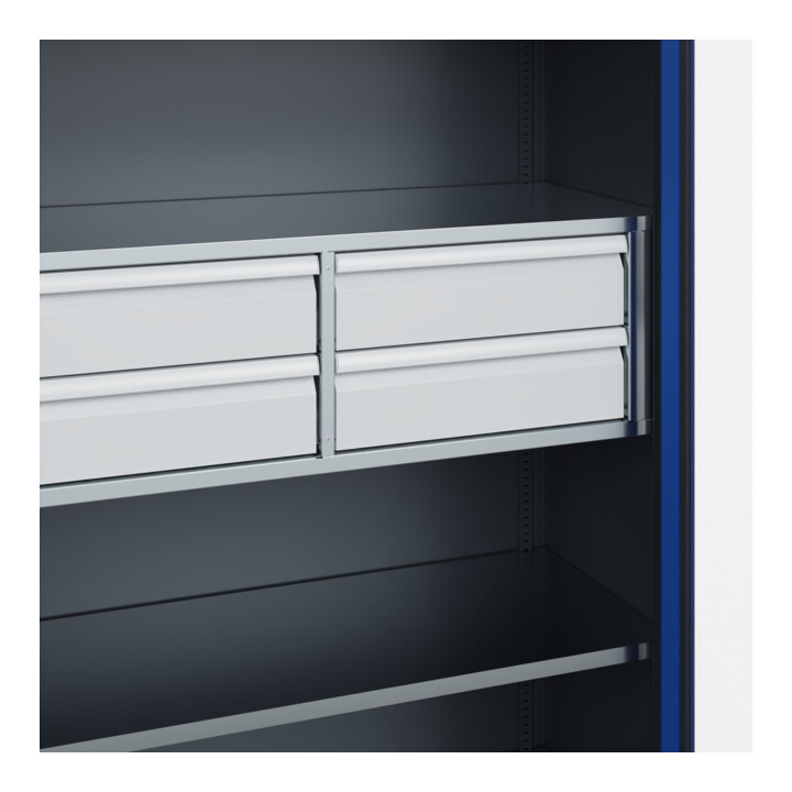 C+P Armoire à charges lourdes Acurado Pro 1950 x 1200 x 500 mm 7016/5010
