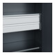 C+P Armoire à charges lourdes Acurado Pro 1950 x 1200 x 500 mm 7016/7016