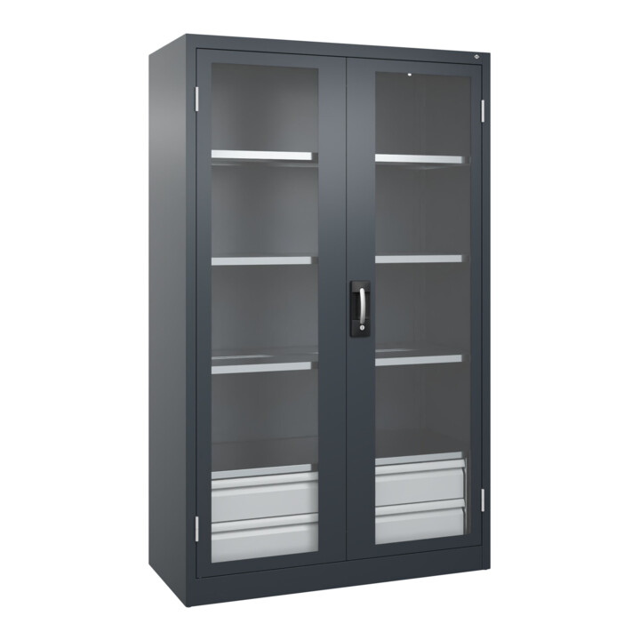 C+P Armoire à charges lourdes Acurado Pro 1950 x 1200 x 500 mm 7016/7016