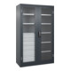 C+P Armoire à charges lourdes Acurado Pro 1950 x 1200 x 500 mm 7016/7016