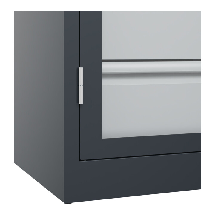 C+P Armoire à charges lourdes Acurado Pro 1950 x 1200 x 500 mm 7016/7016