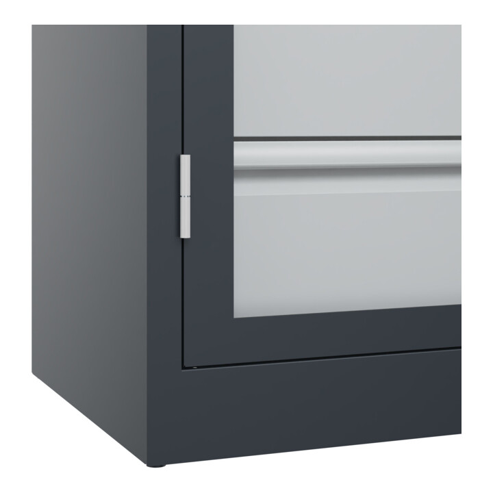 C+P Armoire à charges lourdes Acurado Pro 1950 x 1200 x 500 mm 7016/7016