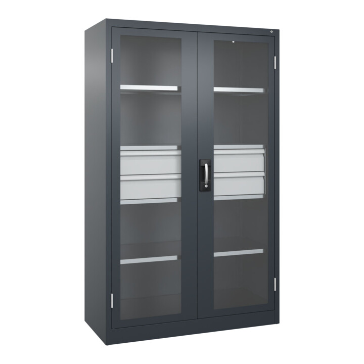 C+P Armoire à charges lourdes Acurado Pro 1950 x 1200 x 500 mm 7016/7016
