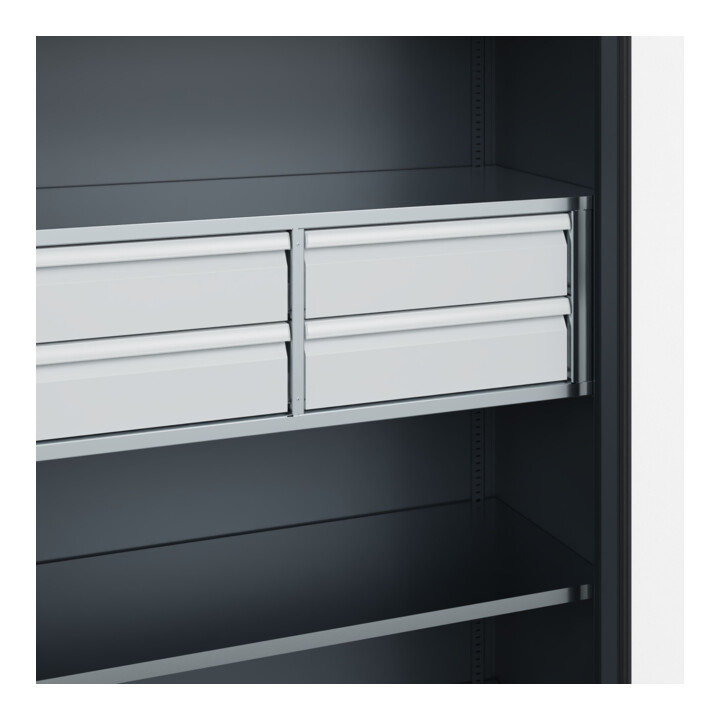 C+P Armoire à charges lourdes Acurado Pro 1950 x 1200 x 500 mm 7016/7016