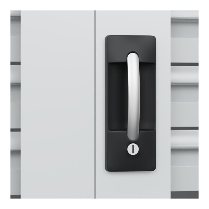 C+P Armoire à charges lourdes Acurado Pro 1950 × 1200 × 500 mm 7016/7035
