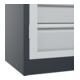 C+P Armoire à charges lourdes Acurado Pro 1950 × 1200 × 500 mm 7016/7035