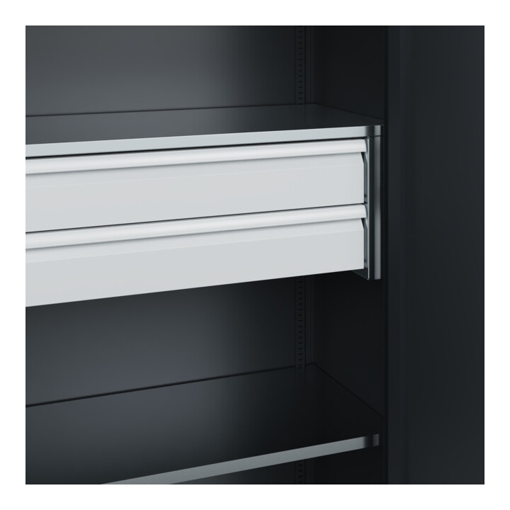 C+P Armoire à charges lourdes Acurado Pro 1950 × 1200 × 500 mm 7021/7021