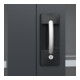 C+P Armoire à charges lourdes Acurado Pro 1950 × 1200 × 500 mm 7021/7021