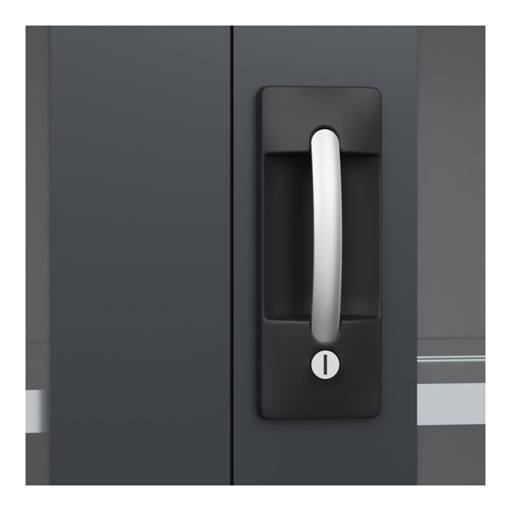 C+P Armoire à charges lourdes Acurado Pro 1950 × 1200 × 500 mm 7021/7021