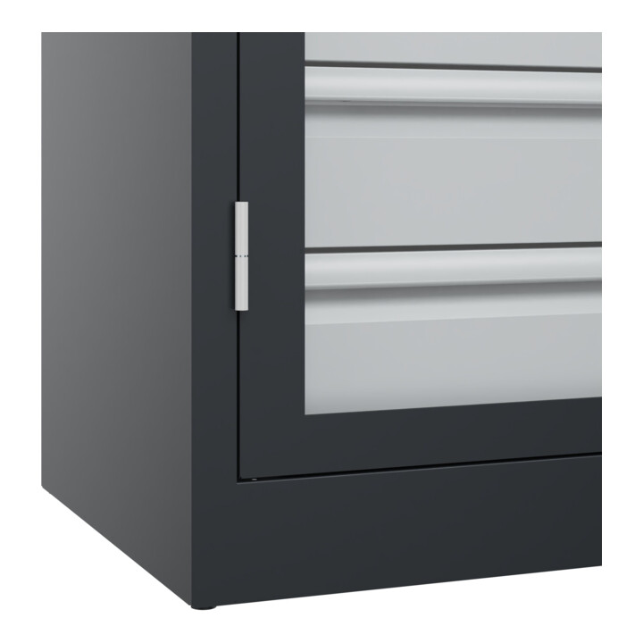 C+P Armoire à charges lourdes Acurado Pro 1950 × 1200 × 500 mm 7021/7021
