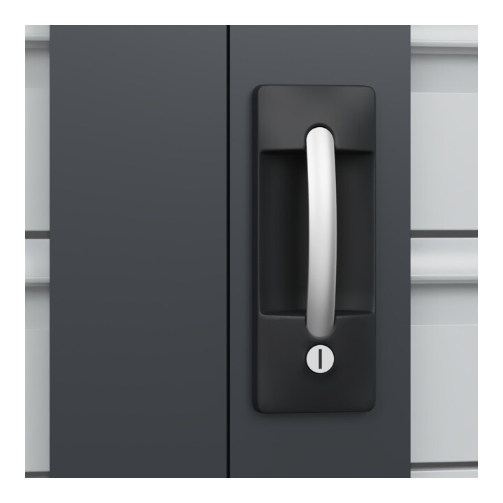 C+P Armoire à charges lourdes Acurado Pro 1950 × 1200 × 500 mm 7021/7021