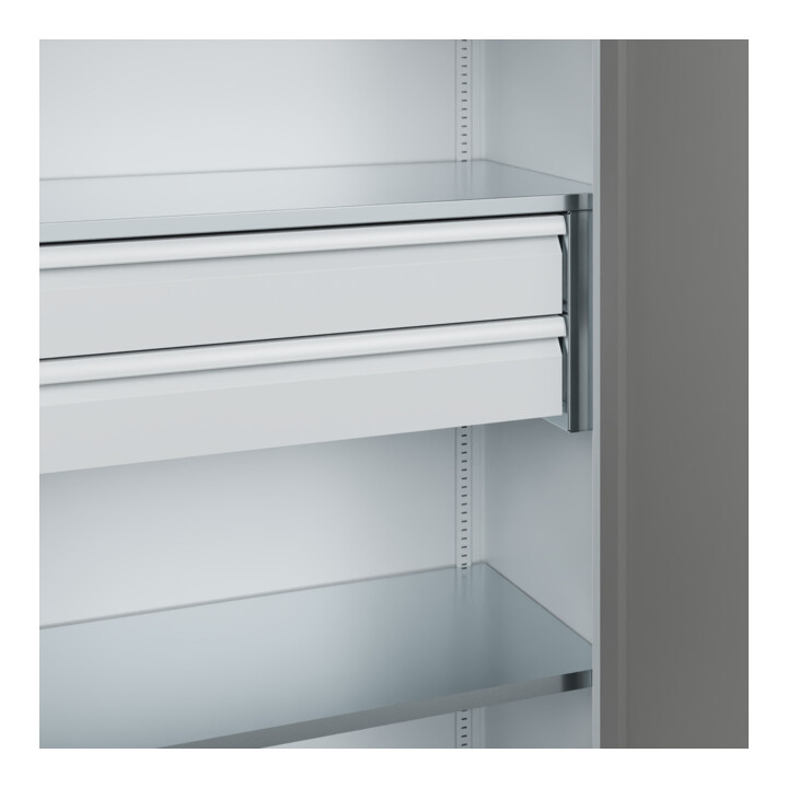 C+P Armoire à charges lourdes Acurado Pro 1950 x 1200 x 500 mm 7035/0004