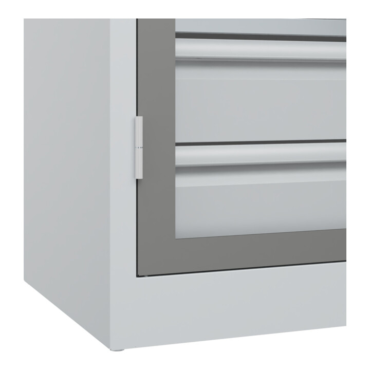 C+P Armoire à charges lourdes Acurado Pro 1950 x 1200 x 500 mm 7035/0004