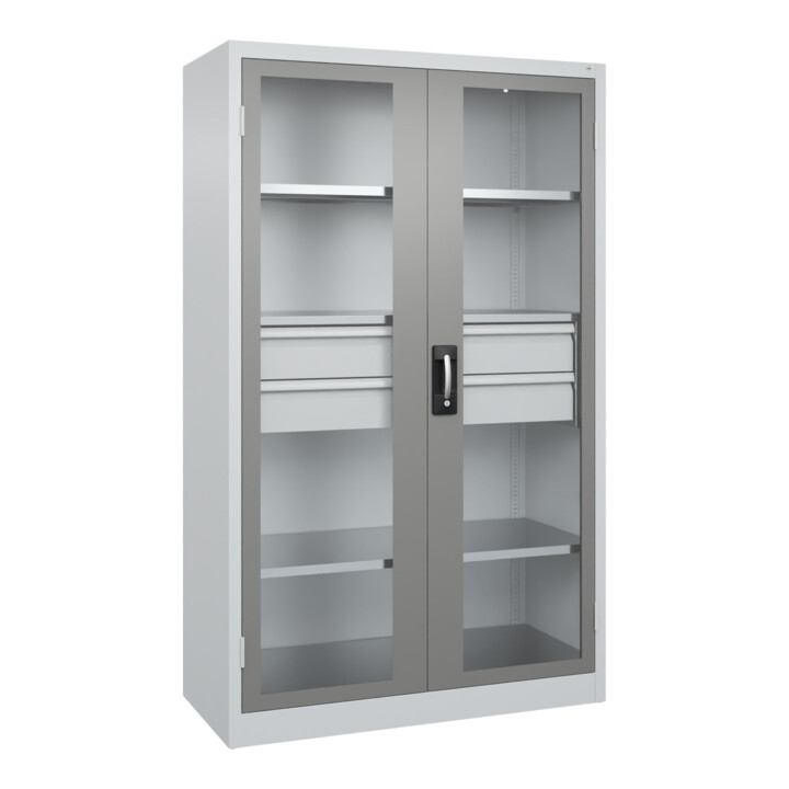 C+P Armoire à charges lourdes Acurado Pro 1950 x 1200 x 500 mm 7035/0004