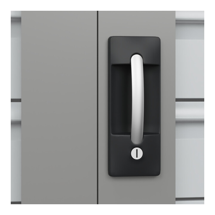 C+P Armoire à charges lourdes Acurado Pro 1950 x 1200 x 500 mm 7035/0004