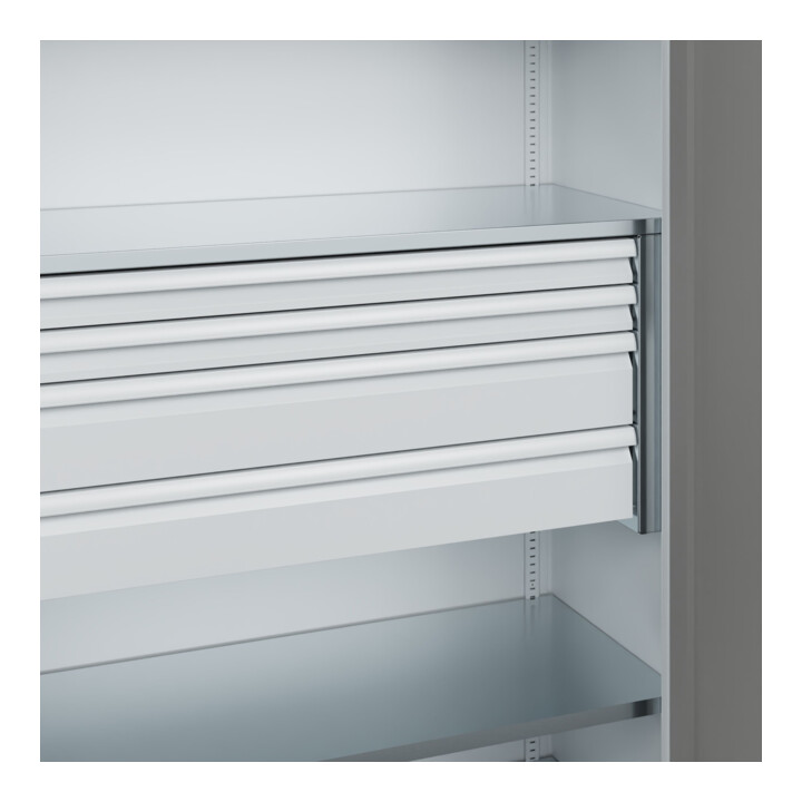 C+P Armoire à charges lourdes Acurado Pro 1950 x 1200 x 500 mm 7035/0004