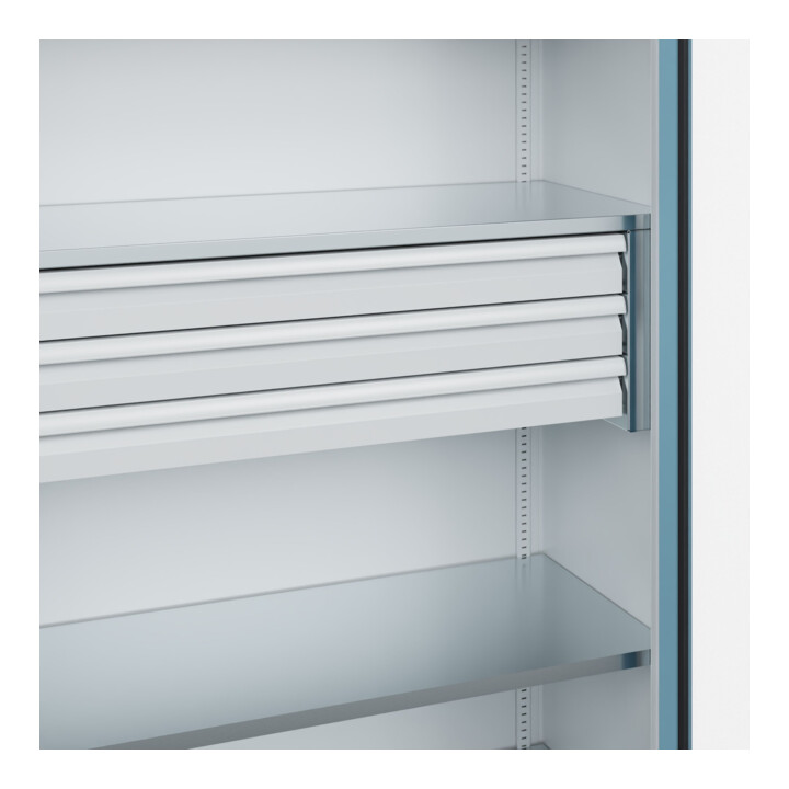 C+P Armoire à charges lourdes Acurado Pro 1950 × 1200 × 500 mm 7035/0010