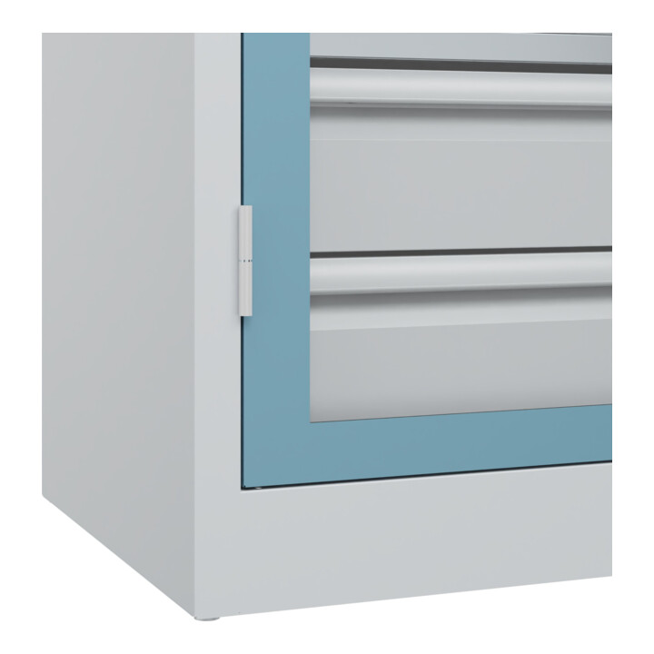 C+P Armoire à charges lourdes Acurado Pro 1950 x 1200 x 500 mm 7035/0010