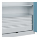 C+P Armoire à charges lourdes Acurado Pro 1950 x 1200 x 500 mm 7035/0010
