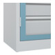 C+P Armoire à charges lourdes Acurado Pro 1950 x 1200 x 500 mm 7035/0010