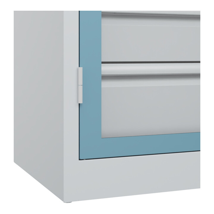 C+P Armoire à charges lourdes Acurado Pro 1950 x 1200 x 500 mm 7035/0010