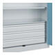 C+P Armoire à charges lourdes Acurado Pro 1950 x 1200 x 500 mm 7035/0010