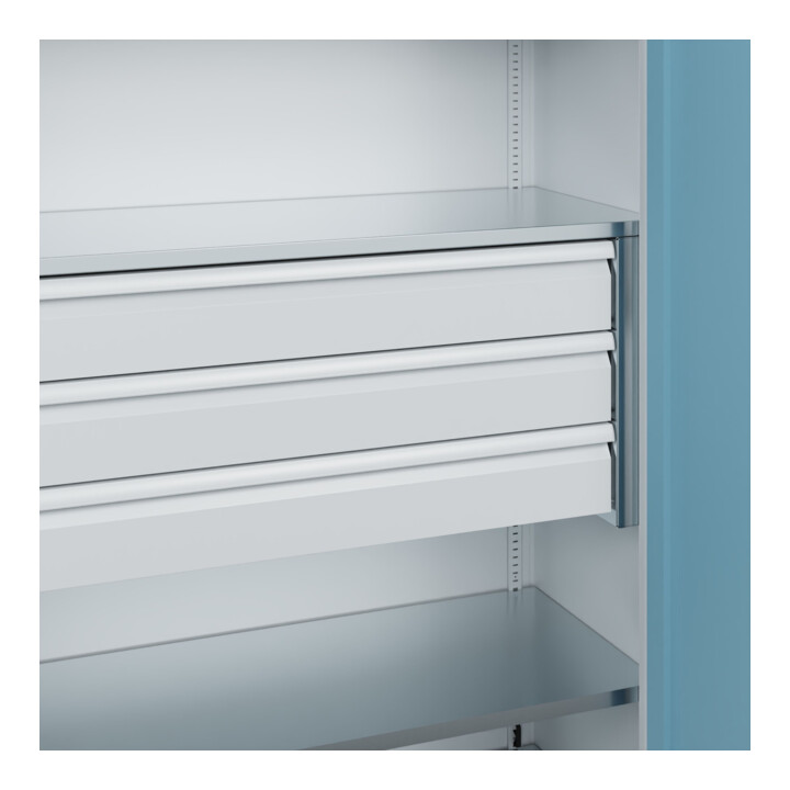 C+P Armoire à charges lourdes Acurado Pro 1950 x 1200 x 500 mm 7035/0010