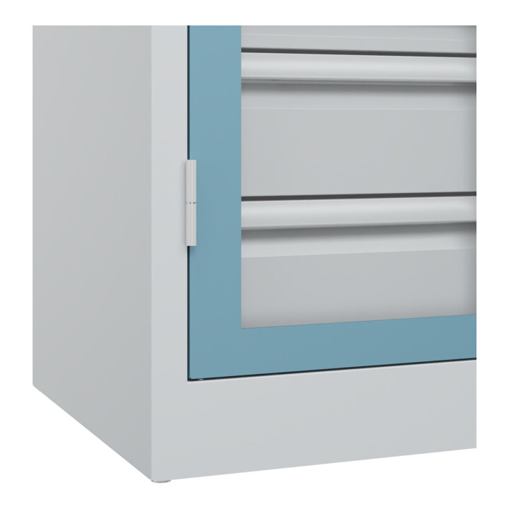 C+P Armoire à charges lourdes Acurado Pro 1950 x 1200 x 500 mm 7035/0010