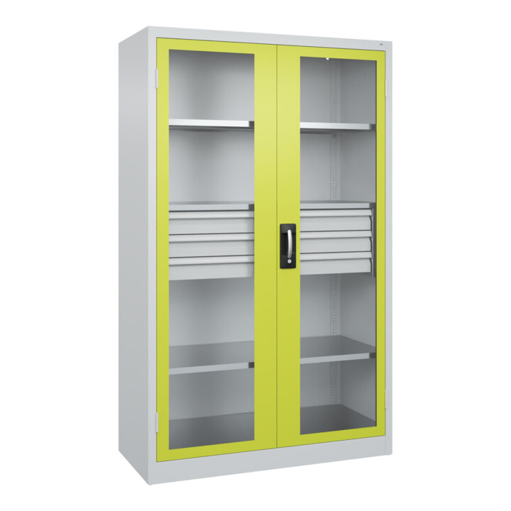C+P Armoire à charges lourdes Acurado Pro 1950 × 1200 × 500 mm 7035/0024