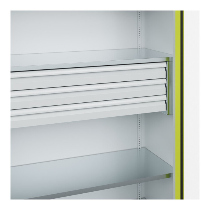 C+P Armoire à charges lourdes Acurado Pro 1950 × 1200 × 500 mm 7035/0024