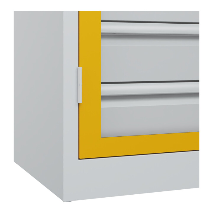 C+P Armoire à charges lourdes Acurado Pro 1950 x 1200 x 500 mm 7035/1004