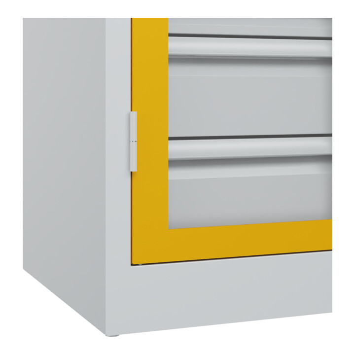 C+P Armoire à charges lourdes Acurado Pro 1950 x 1200 x 500 mm 7035/1004