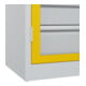 C+P Armoire à charges lourdes Acurado Pro 1950 x 1200 x 500 mm 7035/1023