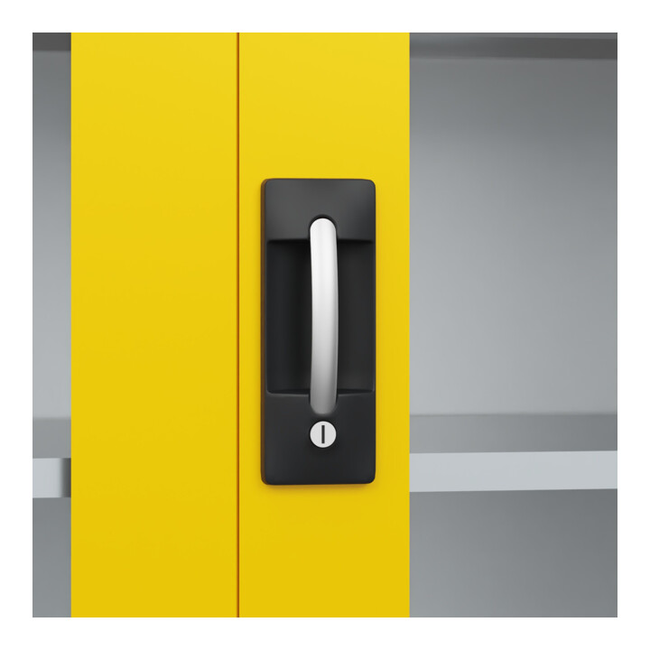 C+P Armoire à charges lourdes Acurado Pro 1950 x 1200 x 500 mm 7035/1023