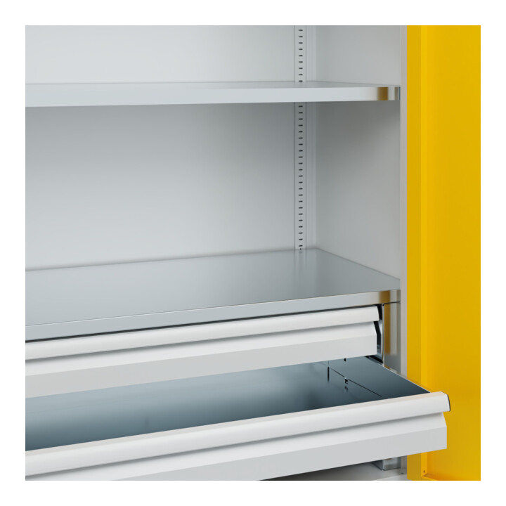 C+P Armoire à charges lourdes Acurado Pro 1950 x 1200 x 500 mm 7035/1023
