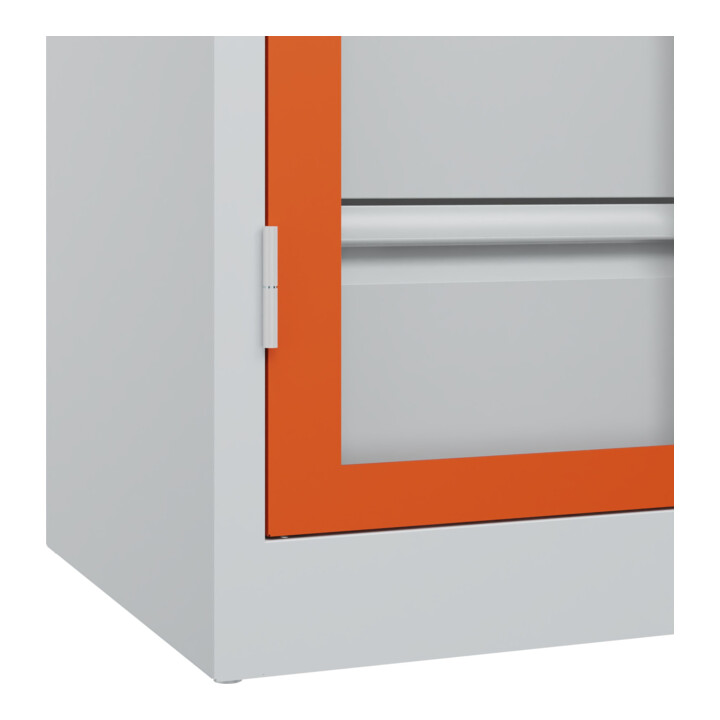 C+P Armoire à charges lourdes Acurado Pro 1950 x 1200 x 500 mm 7035/2004