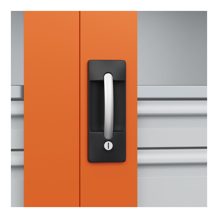 C+P Armoire à charges lourdes Acurado Pro 1950 x 1200 x 500 mm 7035/2004