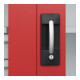 C+P Armoire à charges lourdes Acurado Pro 1950 × 1200 × 500 mm 7035/3000