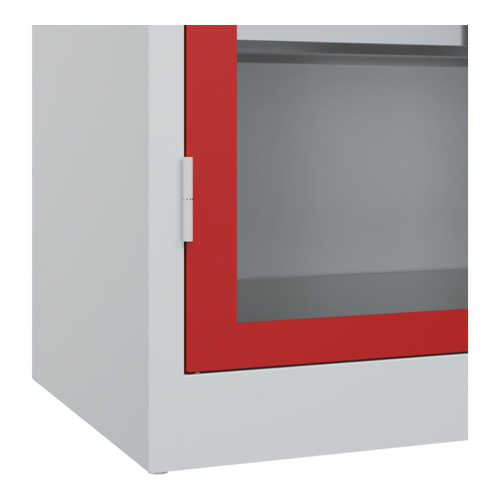 C+P Armoire à charges lourdes Acurado Pro 1950 × 1200 × 500 mm 7035/3000