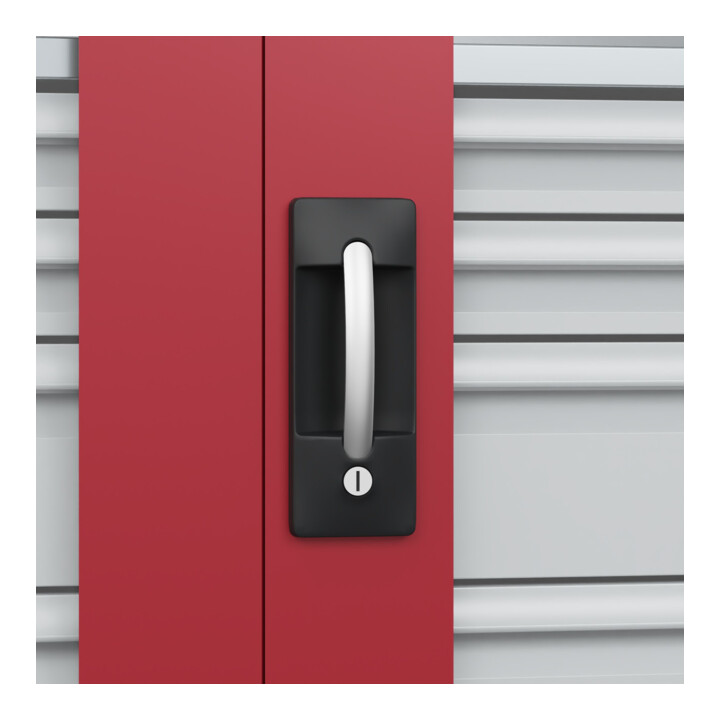 C+P Armoire à charges lourdes Acurado Pro 1950 x 1200 x 500 mm 7035/3003