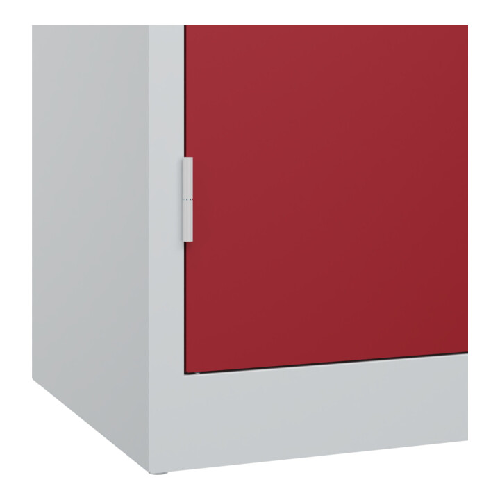 C+P Armoire à charges lourdes Acurado Pro 1950 x 1200 x 500 mm 7035/3003