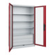 C+P Armoire à charges lourdes Acurado Pro 1950 x 1200 x 500 mm 7035/3003