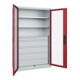 C+P Armoire à charges lourdes Acurado Pro 1950 x 1200 x 500 mm 7035/3003