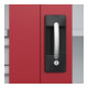 C+P Armoire à charges lourdes Acurado Pro 1950 x 1200 x 500 mm 7035/3003