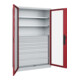 C+P Armoire à charges lourdes Acurado Pro 1950 x 1200 x 500 mm 7035/3003