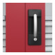 C+P Armoire à charges lourdes Acurado Pro 1950 x 1200 x 500 mm 7035/3003