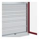 C+P Armoire à charges lourdes Acurado Pro 1950 x 1200 x 500 mm 7035/3003