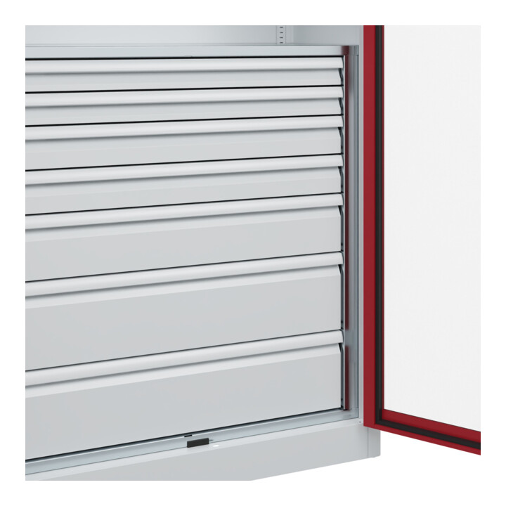 C+P Armoire à charges lourdes Acurado Pro 1950 x 1200 x 500 mm 7035/3003